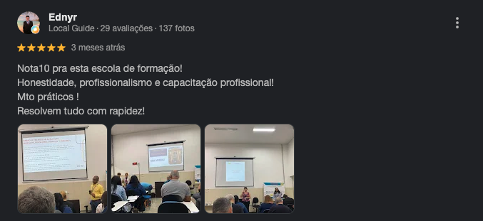 Depoimento de aluno INED